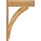 Ekena Millwork Thorton Block Rough Sawn Outlooker, Western Red Cedar, 8"W x 28"D x 40"H OUT08X28X40THR05RWR - alternate 4